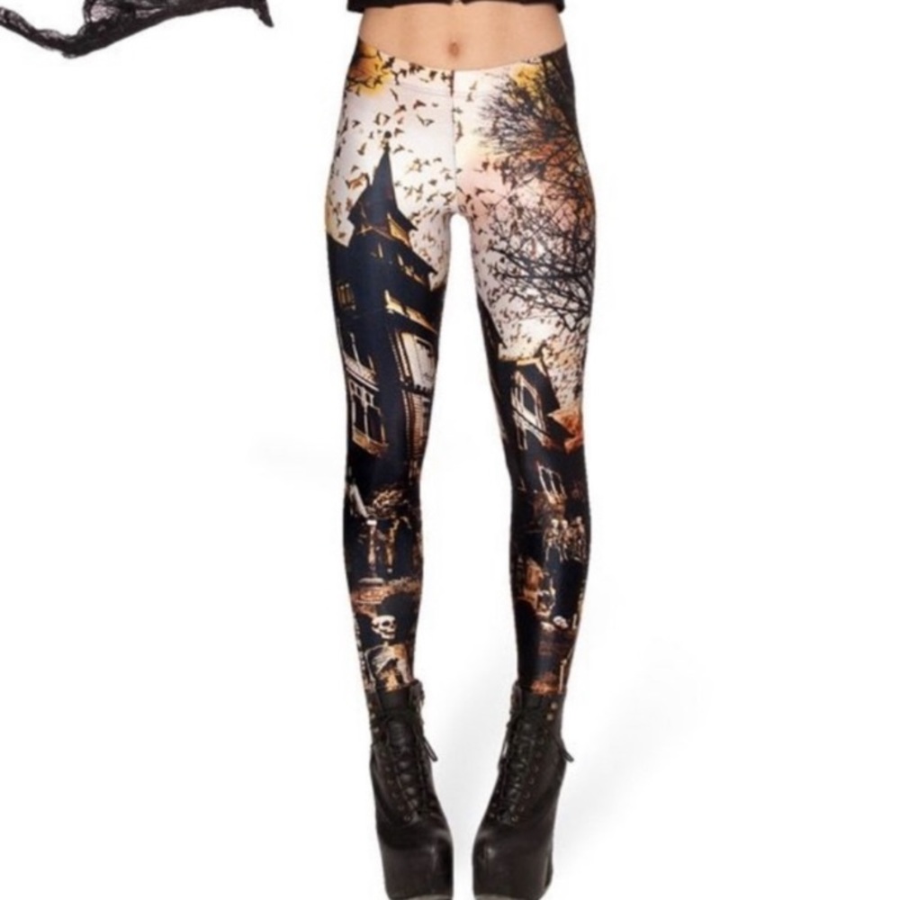 Blackmilk haunted house leggings